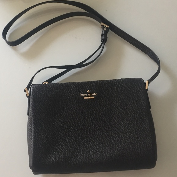 kate spade black crossbody purse